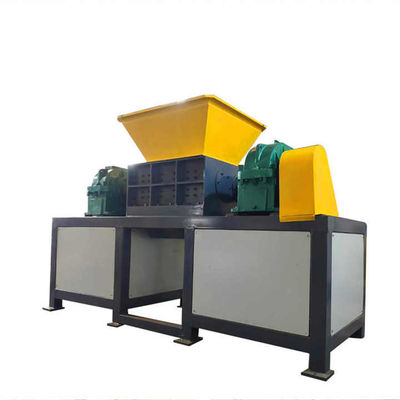 Automatic Heavy Duty Industrial Rubber Shredder Crusher Waste Tire Shredder Machine