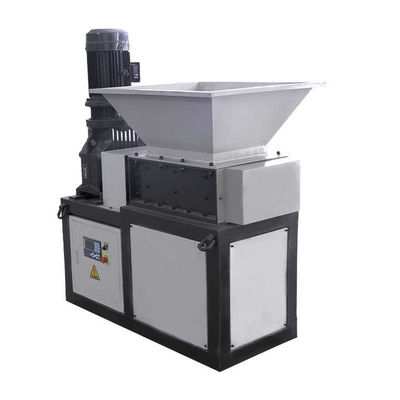 Multifunctional Double Shaft Shredder Aluminum Can Shredder Machine for Plastic / metal