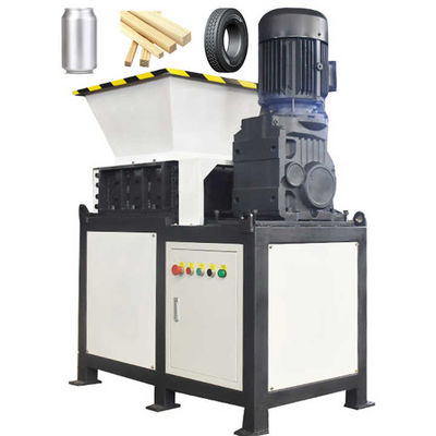 Automatic Control Rotary Cutter Double Shaft Shredder For Rubbers / Tubes