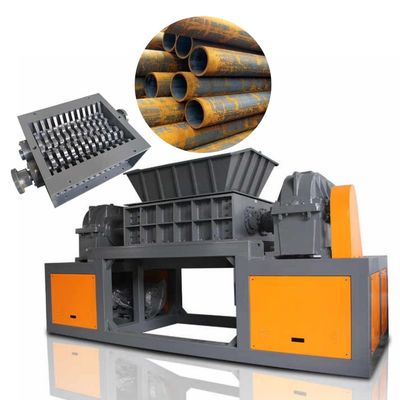 Scrap Car Shredder Machine 220V / 380V with Double Notched Rolls