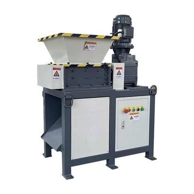 Heavy Duty Plastic Shredder Machine Double Shaft Solid Waste Crusher Machine