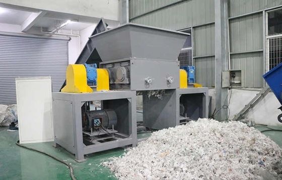 Durable Automatic Paper Shredder Machine Heavy Duty Scrap Plastic Recycling Machine