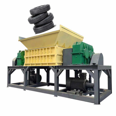 Multifunctional Rubber Tyre Shredder Machine Low Noise Wood Pallet Shredder Machine