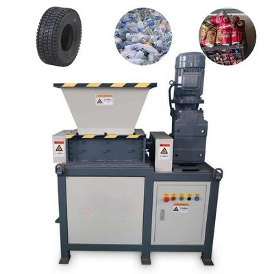 110-130kg/h Rubber Crusher Machine Wood Pallet Tyre Recycling Shredder Machine