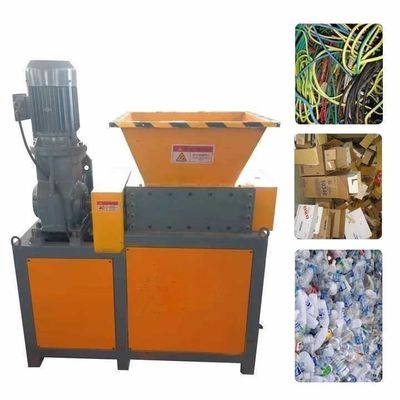 PLC Control Industrial Rubber Shredder Broken Aluminum Shredder Machine