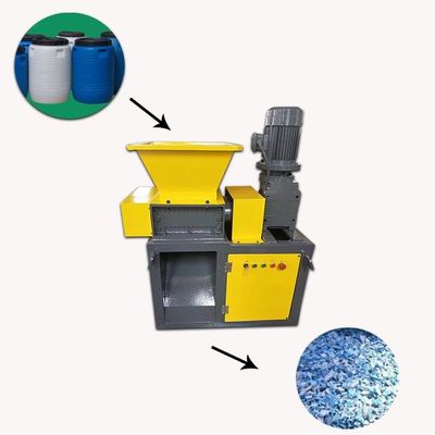 Organic Solid Waste Shredder Machine Compact Plastic Bag Shredder Machine