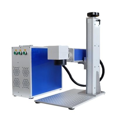 Jewelry Plastic Metal Fiber Laser Marking Machine 30W Mini Portable Desktop Laser Marker