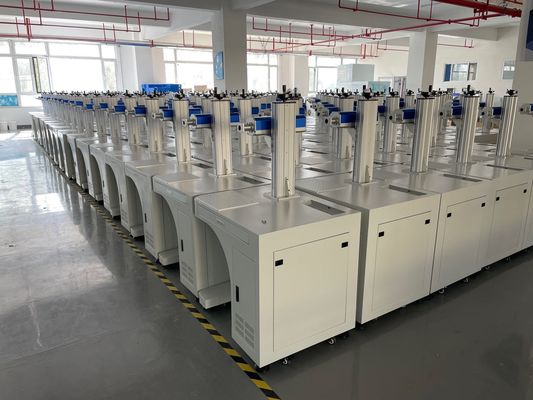 Jewelry Plastic Metal Fiber Laser Marking Machine 30W Mini Portable Desktop Laser Marker