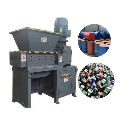 Recycling Waste Computer Hard Disk Shredder Machine Double Shaft Metal Crushing Machine