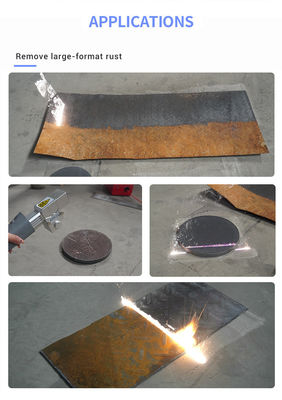 2000W Rust Cleaning Laser Collimated Spot Diameter 4-6mm For Fast Rust Removal