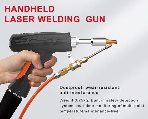 Water Cooled 3 In 1 Laser Welding Machine 1.5mm Welding Depth AC220V Power Supply