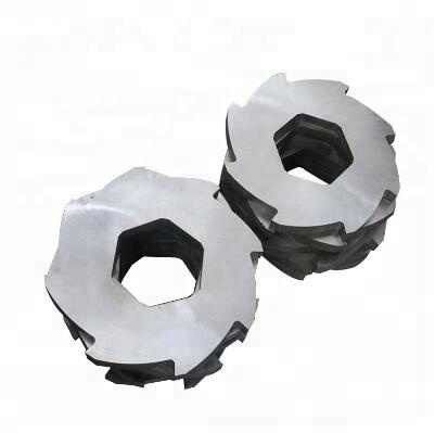 Dual Axle Crusher Special Plastic Rubber Tyre Recycling Industrial Shredder Blades