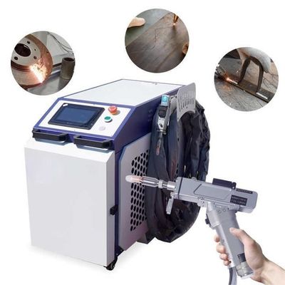 3 In 1 Fiber Laser Welder Handheld 1000W 1500W 2000W For Aluminium Carbon