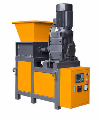 CE Plastic Recycling Shredder Machine , Metal Tire Wood Pallet Waste Paper Crushing Machine